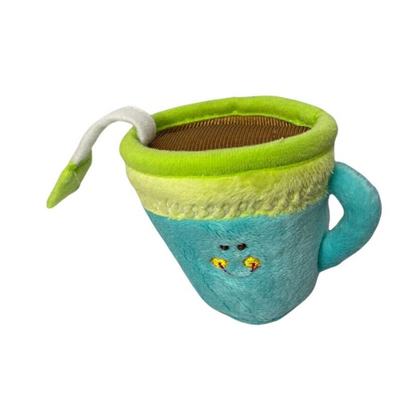 Early Years Soft Plush Babys First Tea Set Rattle Toys - Picture 4 of 10